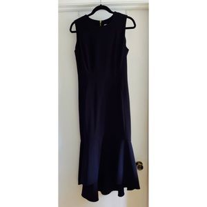 Black Calvin Klein Sleeveless Pencil Dress